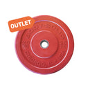Outlet Body-Solid Chicago Extreme Colored Olympic Bumper Plates OBPXCK (Collection Only)
