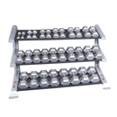 Body-Solid Modular Storage Rack with Dumbbell Tiers - SDKR1000DB