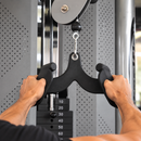 Max Grip Close Flexion Grip Lat Pull down Cable Attachment MB820
