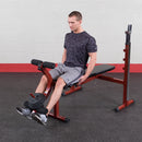 Best Fitness Olympic Folding Bench BFOB10B