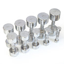 Bodytrading Set of Chrome Dumbbells from 1kg to 10kg - CHDU1-10