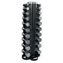 Bodytrading Chromed Dumbbells with Rack CHDUSET