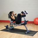 Body-Solid Horizontal Ab Crunch Machine - GAB100B
