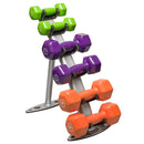 Body-Solid Vinyl Dumbbell Rack - GDR10