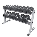 Body-Solid 2-Tier Dumbbell Rack - GDR60B