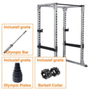 Body-Solid Pro Power Rack - GPR378 + Free Olympic Bar, Olympic Plates & Barbell collar